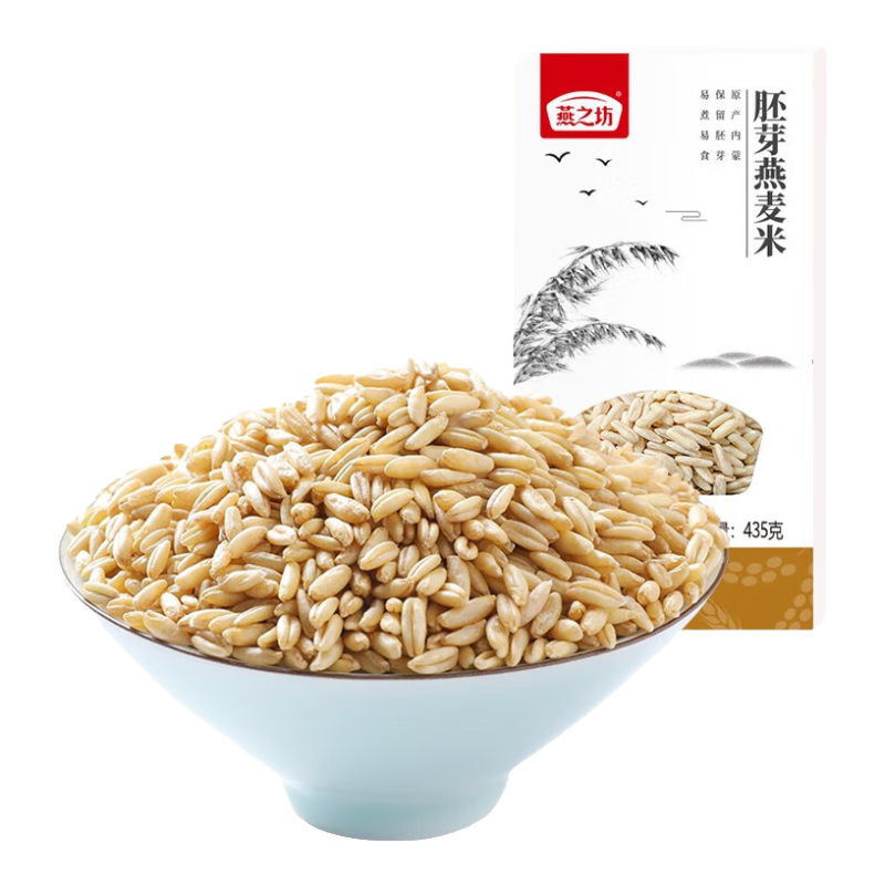 燕之坊 胚芽燕麦米435g大米伴侣 粥米搭档 真空装