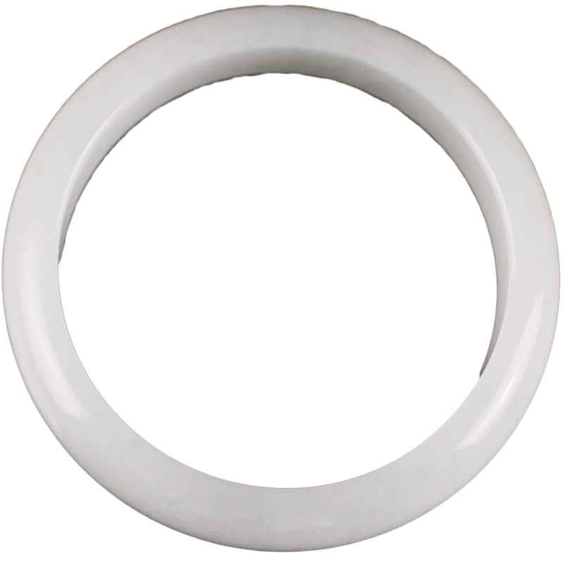 玉緣A貨緬甸57圈口翡翠手鐲底子干凈素雅百搭揚州玉器廠