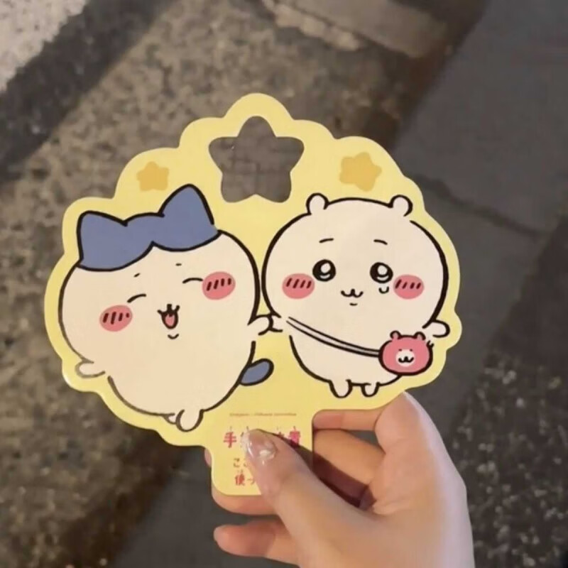 翎喏卡通周边红书烟火棒可爱创意手持滤镜衍射拍照眼镜卡镭射 均码