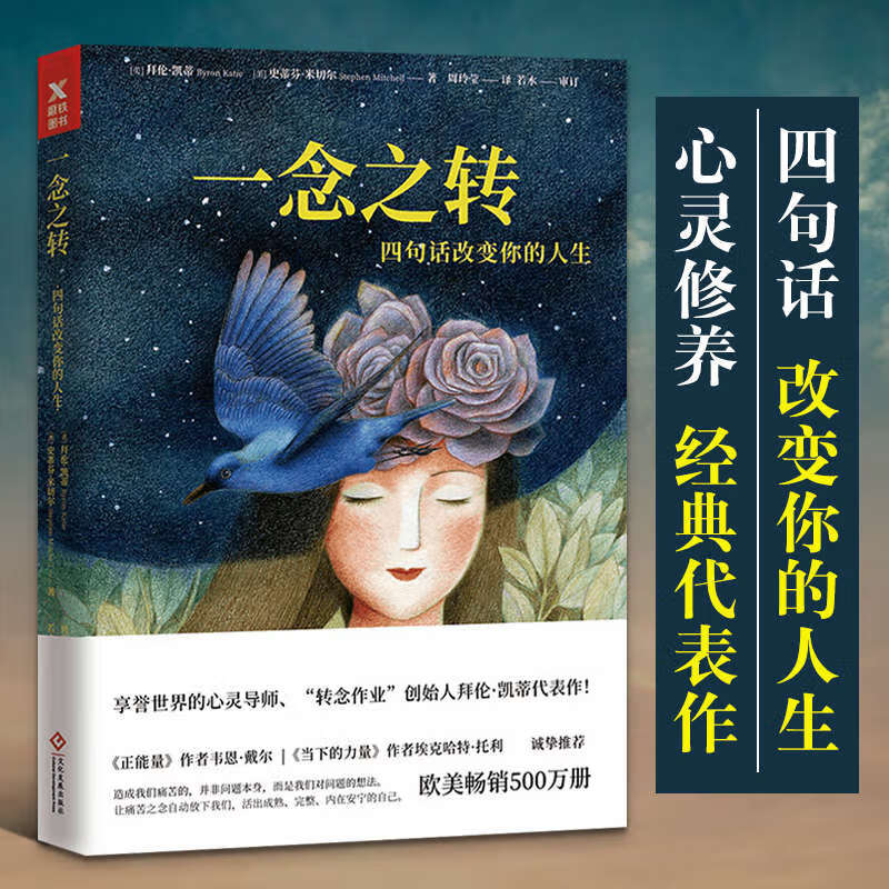 一念之转四句话改变人生拜伦凯蒂张德芬武志红修养家庭工作释放焦虑