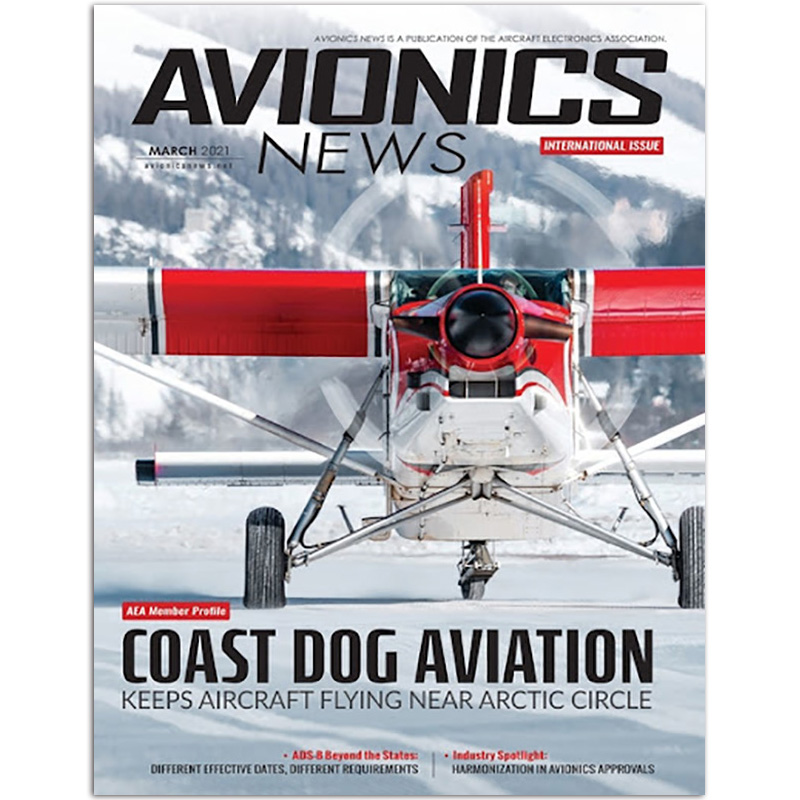 【单期可选】Avionics News 美国航空电子信息杂志 2021/22年月刊 2021年3月刊