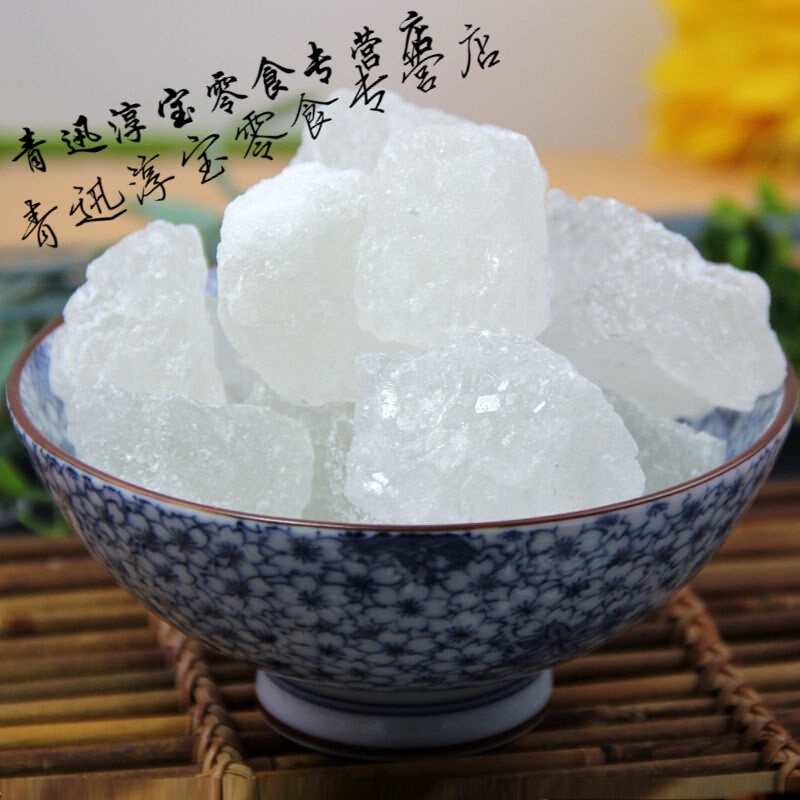 生产大块多晶冰糖甘蔗土冰糖白冰糖块老冰糖散装批发 5斤 大块冰糖