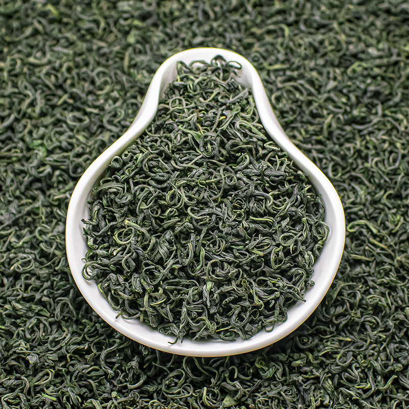 君山绿2023新茶豆香岳阳君山毛尖500g日照充足云雾绿茶口粮便宜茶散装