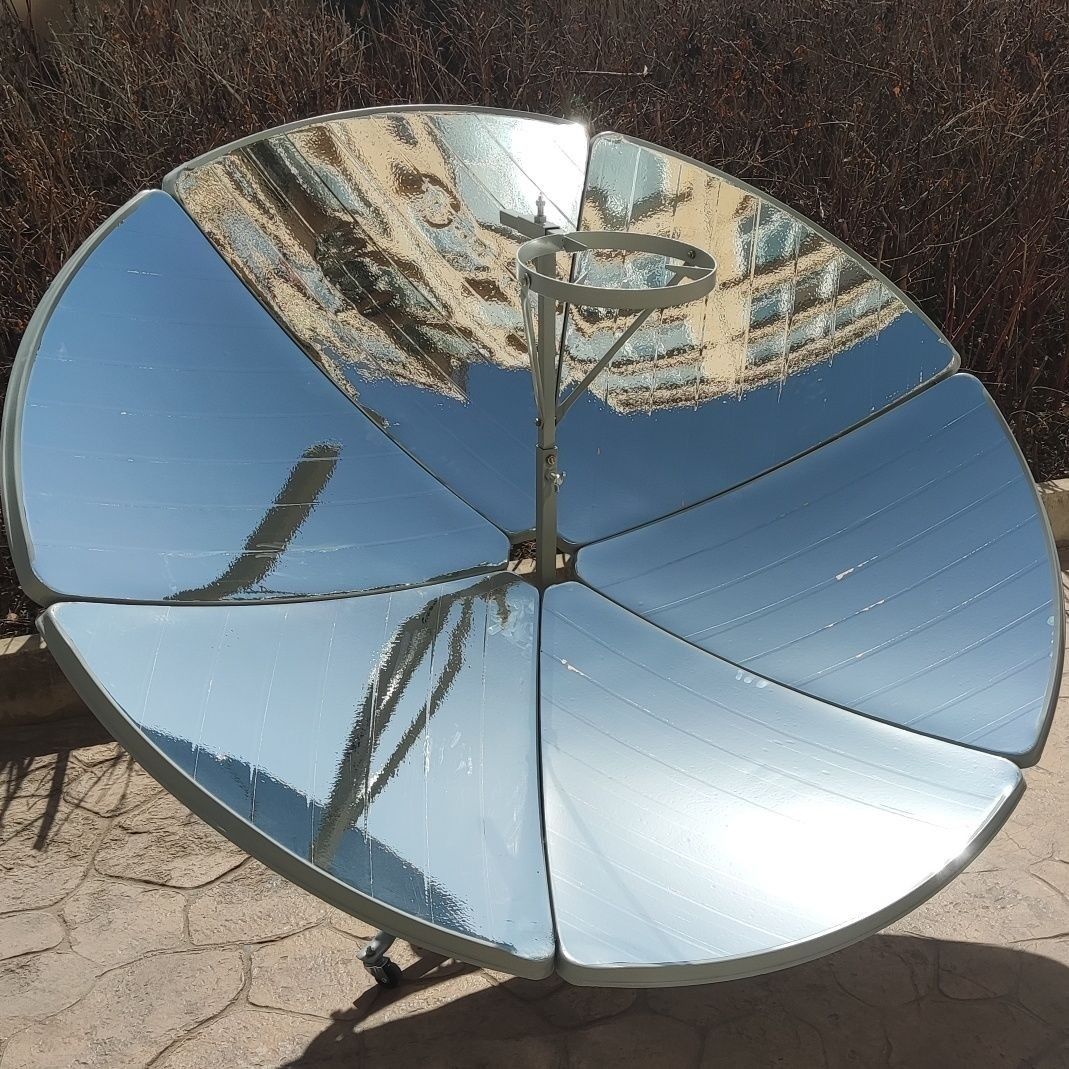 狮奥利兴太阳灶烧水甘肃新型做饭家用多功能太阳炉便携能灶节能带轮子