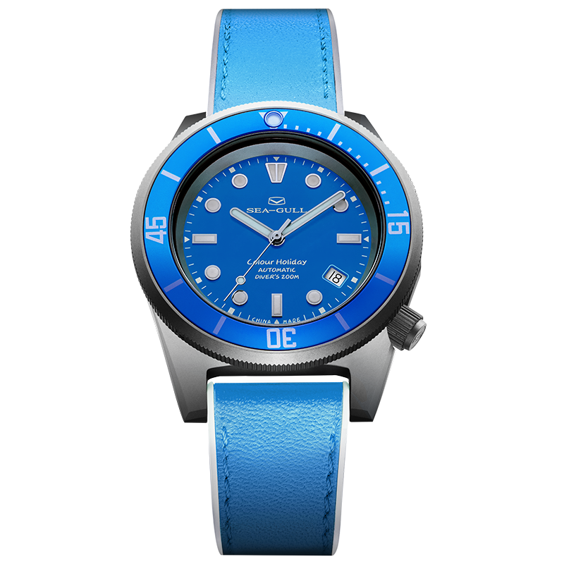 海鸥手表男士机械表海洋之星系列200m防水多色腕表414371300