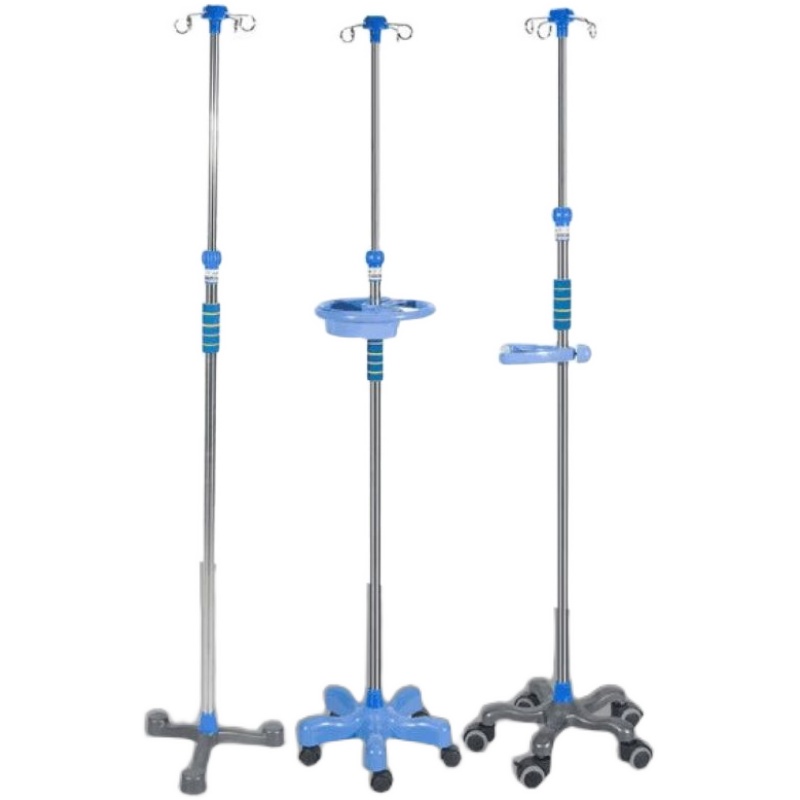 输液架杆打点滴架可移动吊瓶架子挂杆诊所用高低可调节支架输液杆