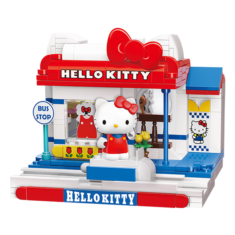 Keeppley小颗粒拼装hellokitty三丽鸥凯蒂猫手办价格走势|查积木商品历史价格走势