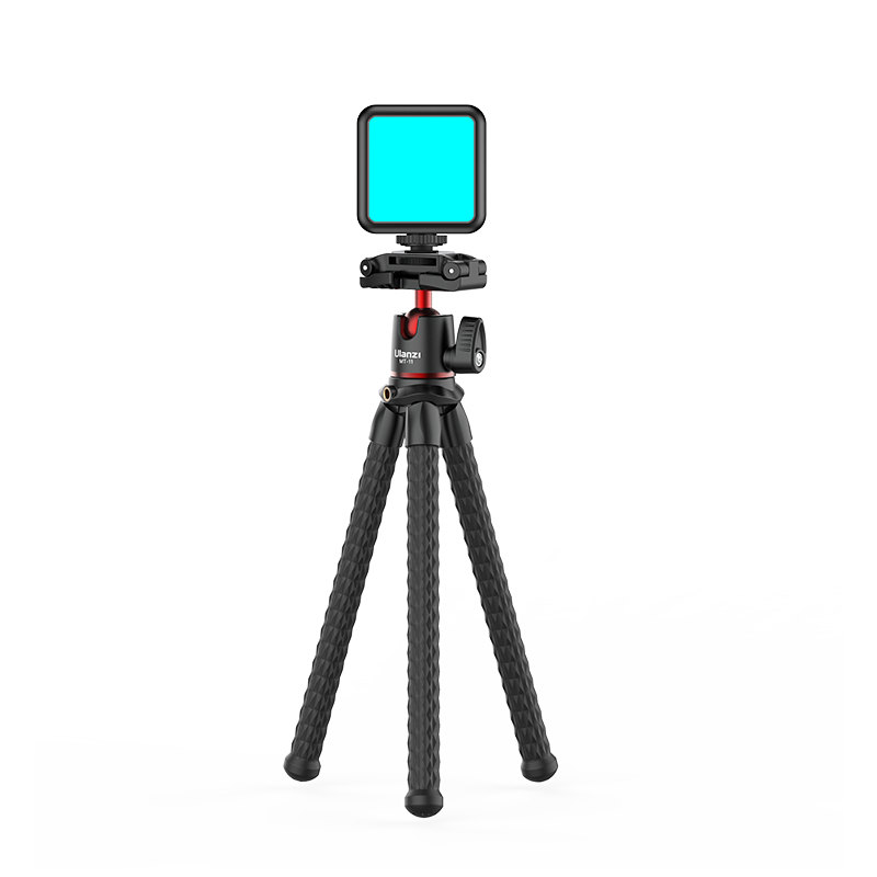ulanzi 优篮子 MT-11多功能便携八爪鱼三脚架RGB补光灯套装自拍手机单反微单相机通用vlog视频直播摄影支架