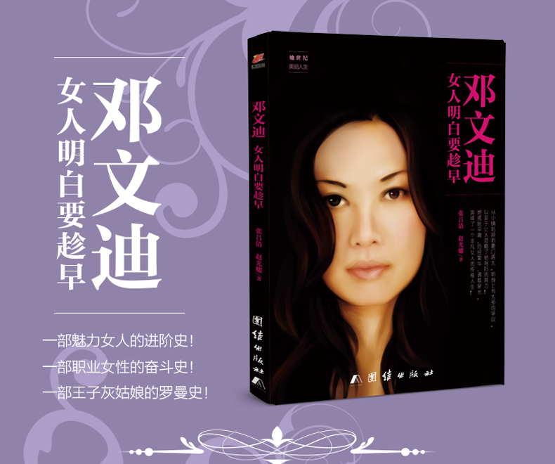 邓文迪-女人明白要趁早 演绎了一个非凡女人的人生 女性励志成功名人