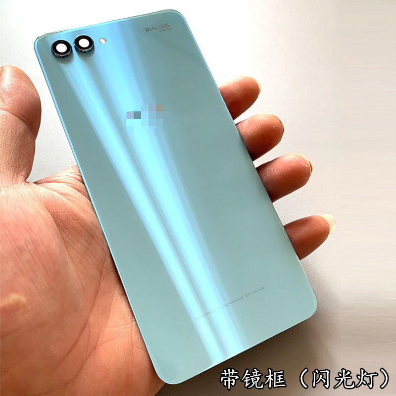 宛丝希华为nova2s钢化玻璃后盖hwi-al00手机电池盖后壳后屏更换 nova