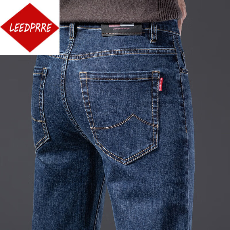 Lee dprre牛仔裤男2025秋季新款时尚休闲百搭气质直筒裤宽松显瘦潮流长裤子 561靛蓝色(春秋款) 32 码(腰围2尺5)