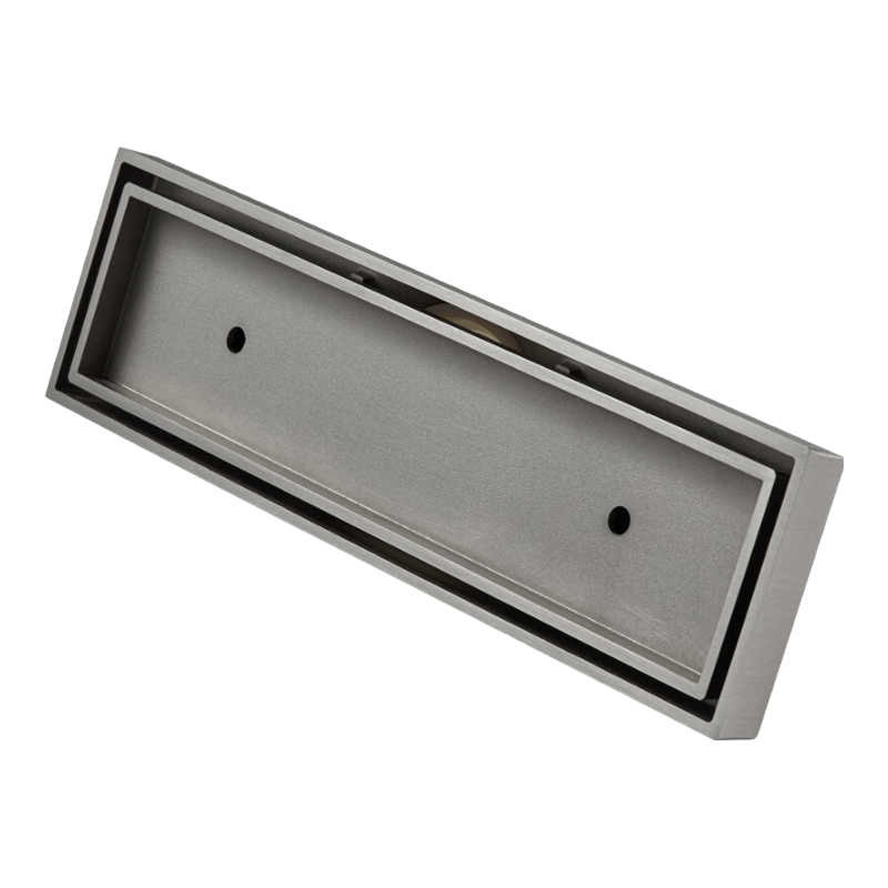 潛水艇（Submarine）LTDC50-30黃銅鍍鎳衛(wèi)生間長條淋浴地漏 隱形30cm鑲嵌地磚地漏