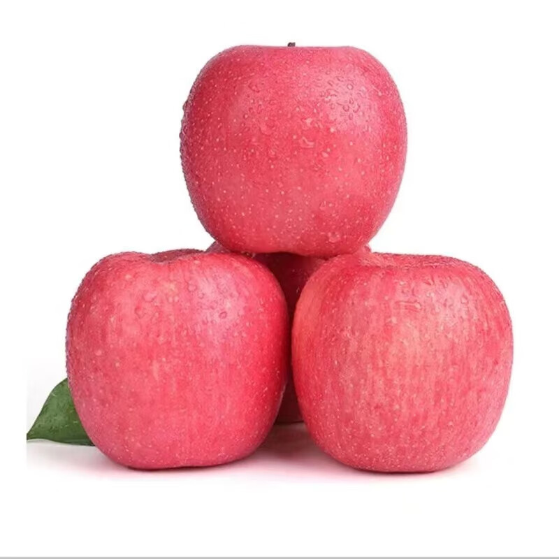 江博尔 甘肃秦安红富士苹果 净重2.25kg 单果200g新鲜水果 源头直发包邮