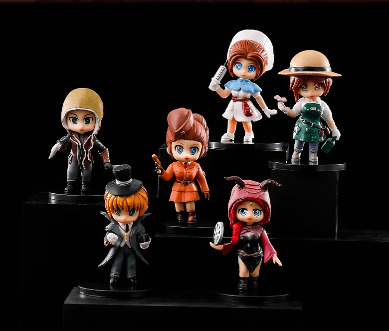 第五人格手办游戏周边模型盲盒公仔q版杰克医生园丁空军佣兵礼盒 第五