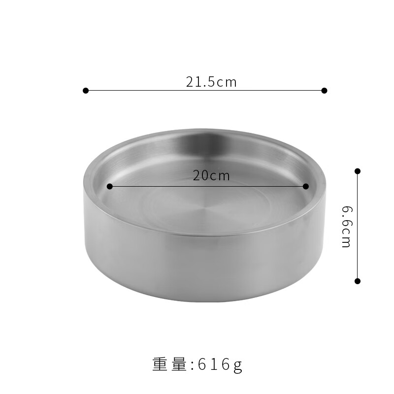 山头林村寿司专用盘 日式304不锈钢刺身冰盘商用三文鱼盘子鱼生专用冰