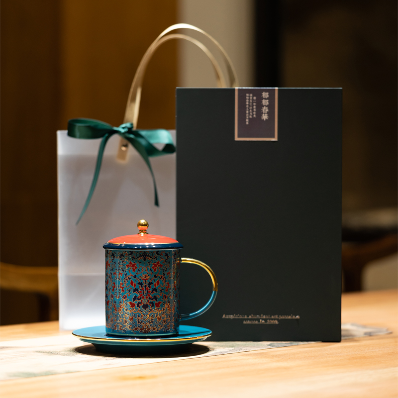 琪馨边定制公司企业送客户老板父男朋友国潮商务会议活动高端伴手礼物