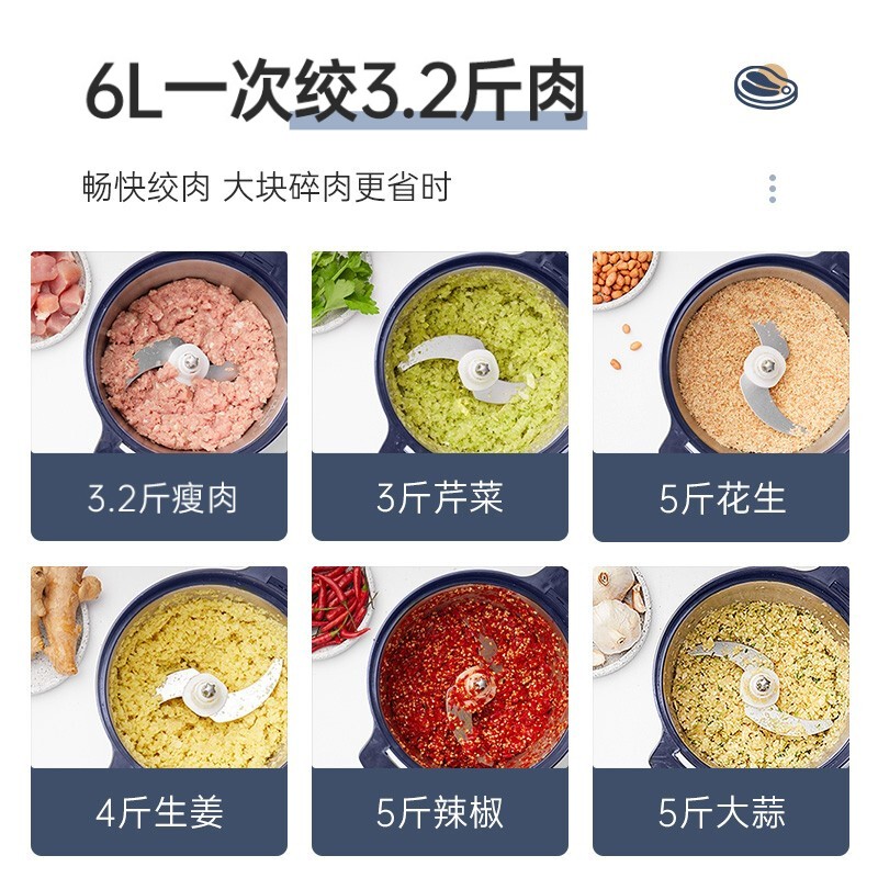 奥克斯AUX请问一个小时能绞多少斤肉？