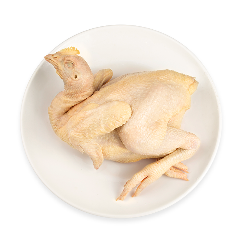 心厨优品(xinchuyoupin) 黄油鸡800g/只 农养鸡山