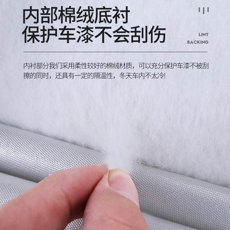 御乾堂本田奥德赛艾力绅车衣车罩夏季专用加厚防晒防雨遮阳套汽车全罩 银色【下单留言车型及年款】