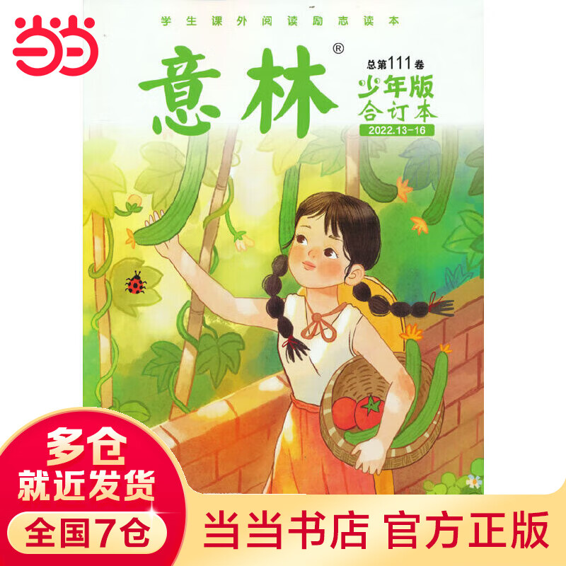 意林少年版合订本总第111卷（2022年13期-16期）