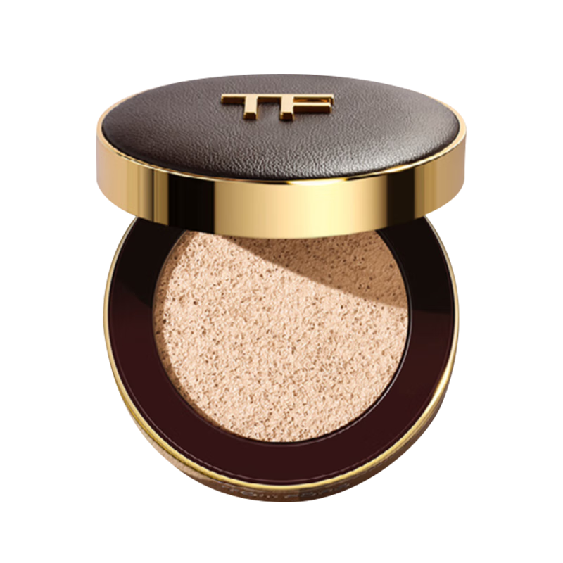 TOM FORD奢金柔光皮气垫限定版 TF气垫粉底液0.3白皙肤色 生日礼物 送女友