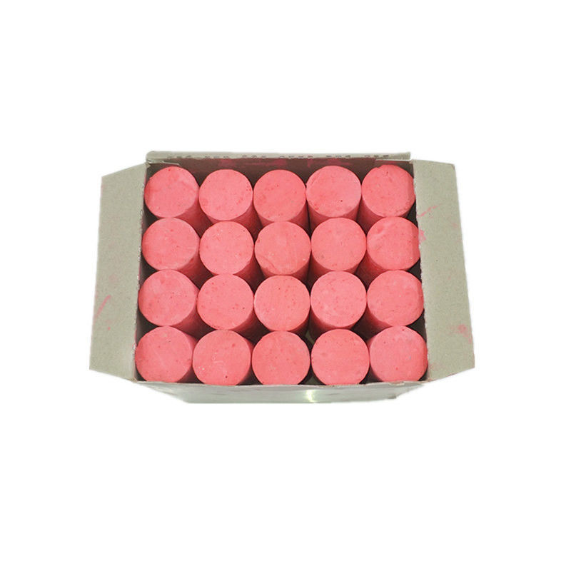 彩色加粗大粉笔船舶木材钢管标 红色16盒 加厚防震包装