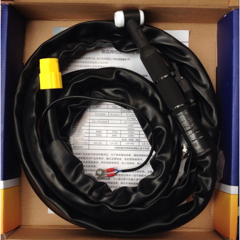 黑狼wp-26气电一体/分体氩弧焊枪 黑狼 8米 分体焊枪