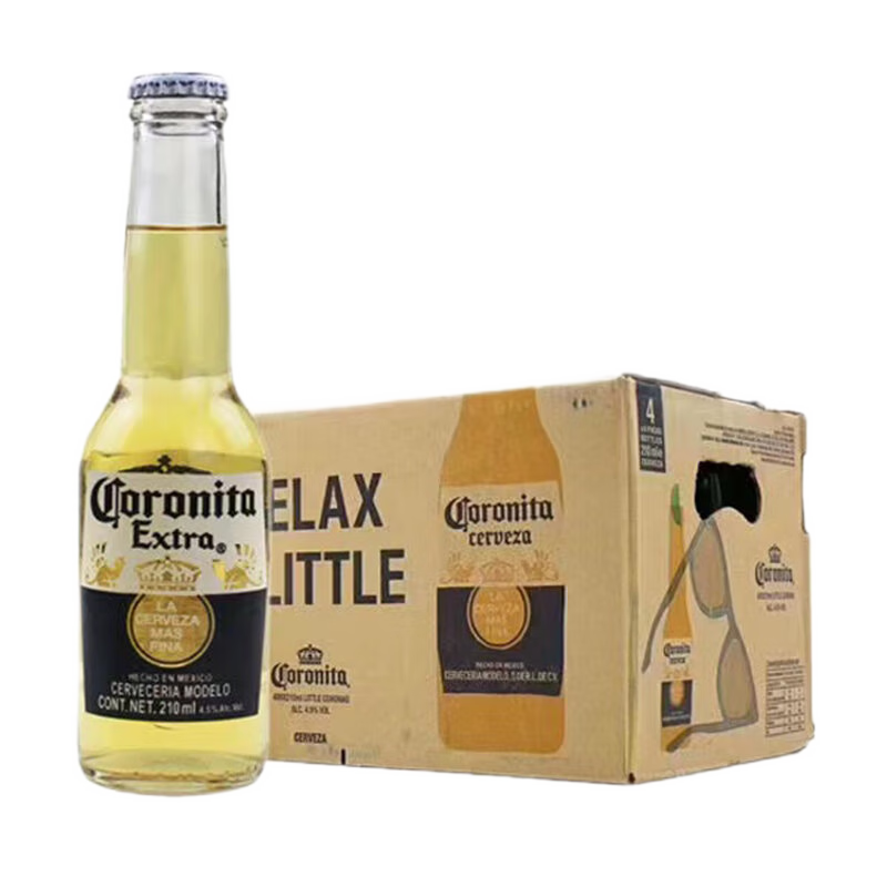 Corona 科罗娜 特级精酿黄啤酒 210ml*24瓶