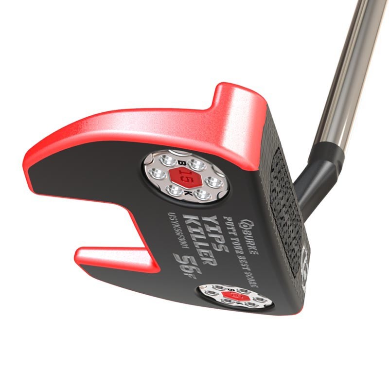 burke 高尔夫推杆 yipskiller系列 yk56f 配重螺丝 降低重心 红色 33