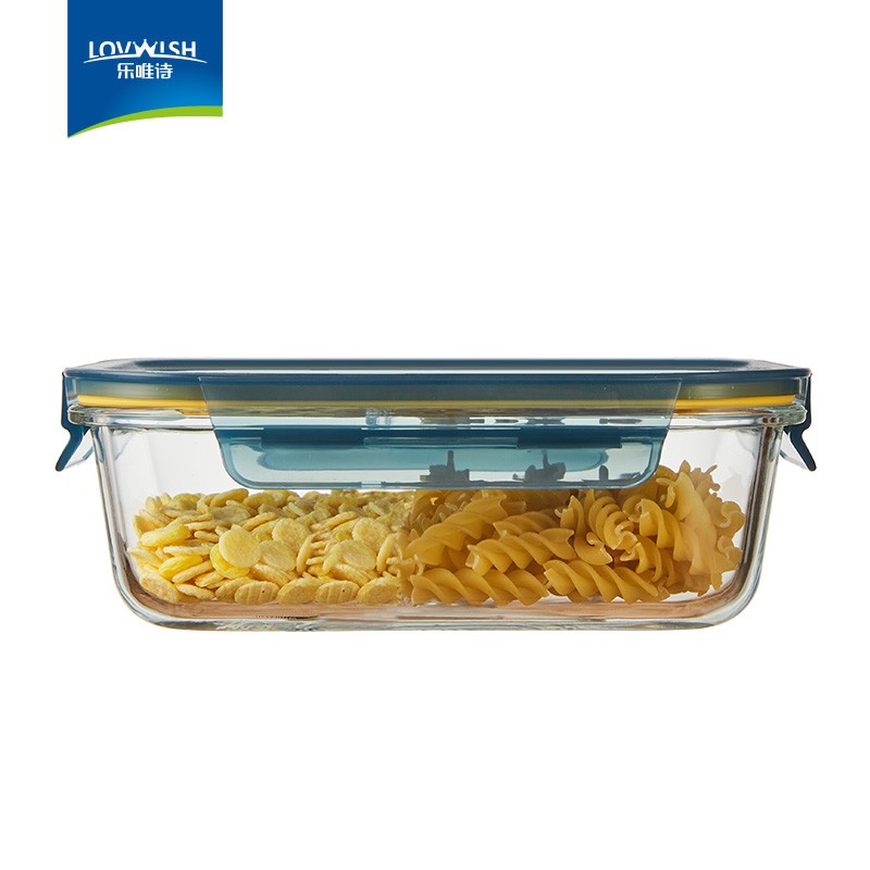 乐唯诗耐热玻璃保鲜盒微波炉加热饭盒冰箱收纳带盖密封储物便当碗餐盒 大号【1040ml】属于什么档次?