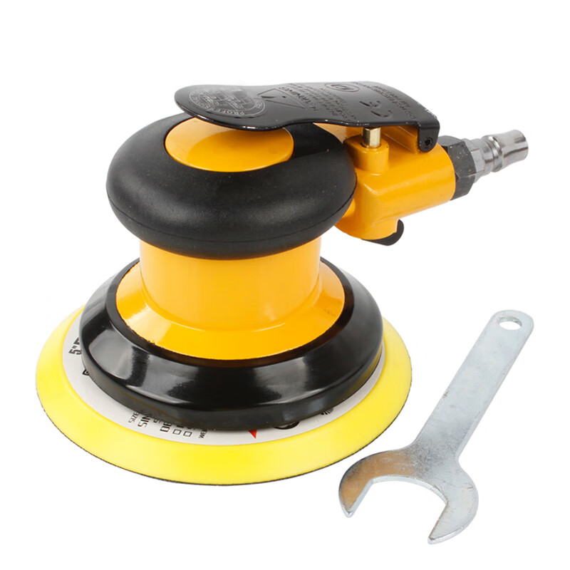 金点原子气动高速砂纸机磨光机抛光机圆盘风动砂磨机5寸打磨机