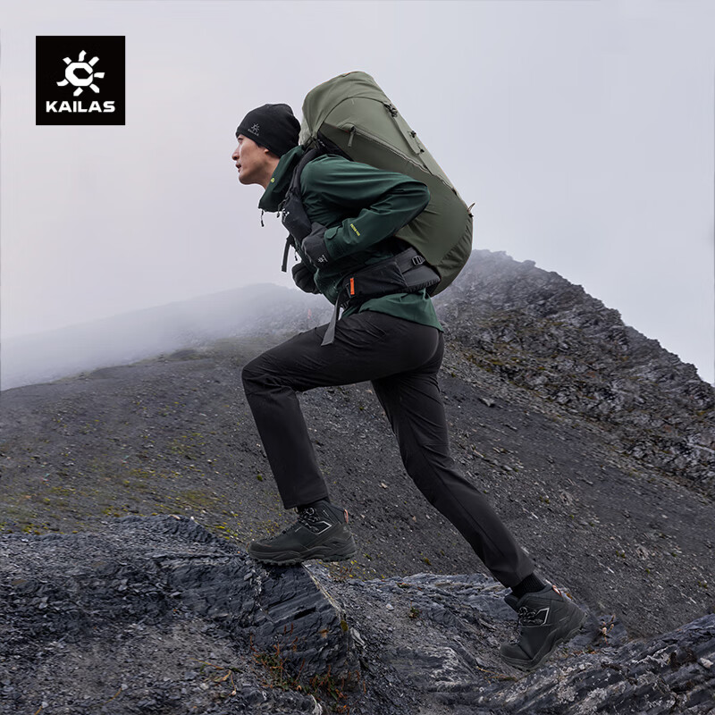 KAILAS凯乐石男款T10-M软壳裤CORDURA耐磨户外登山透气防风徒步裤