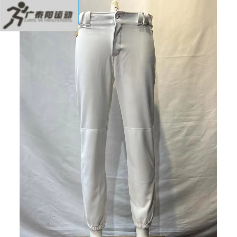 ONOCH白色棒球裤垒球裤九分裤七分裤成人男女青少年儿童日式风 白色棒垒球裤 150
