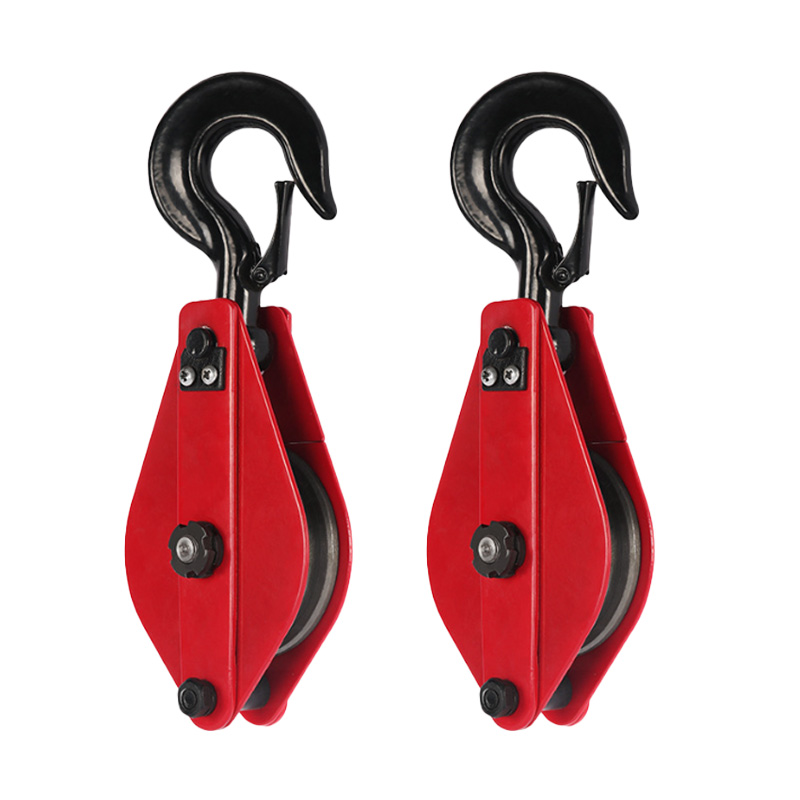 兴选工品 单轮吊钩型起重滑车 开口铁盘石起重滑轮滑 单位/件 50t