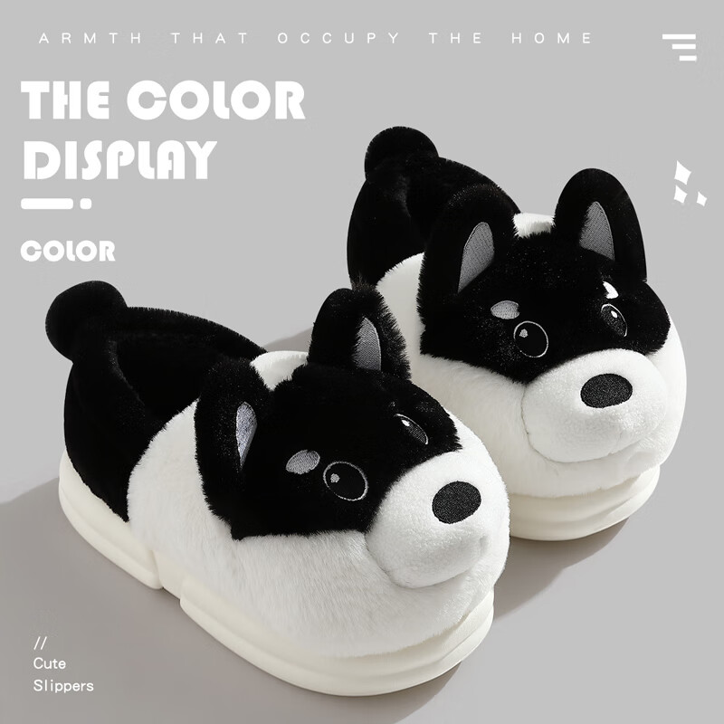 ���ڲ��������зҲ�ʺ������Ь�п��2024�¿�������ڼҾӺ�ױ�ůë����ЬŮʿ ��ɫ 40-41 (250mm) �ʺ�39-40