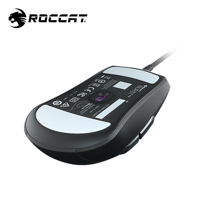 冰豹 Roccat 极光豹Burst Core鼠标 电竞 游戏 吃鸡 RGB 轻量化 有线 黑色
