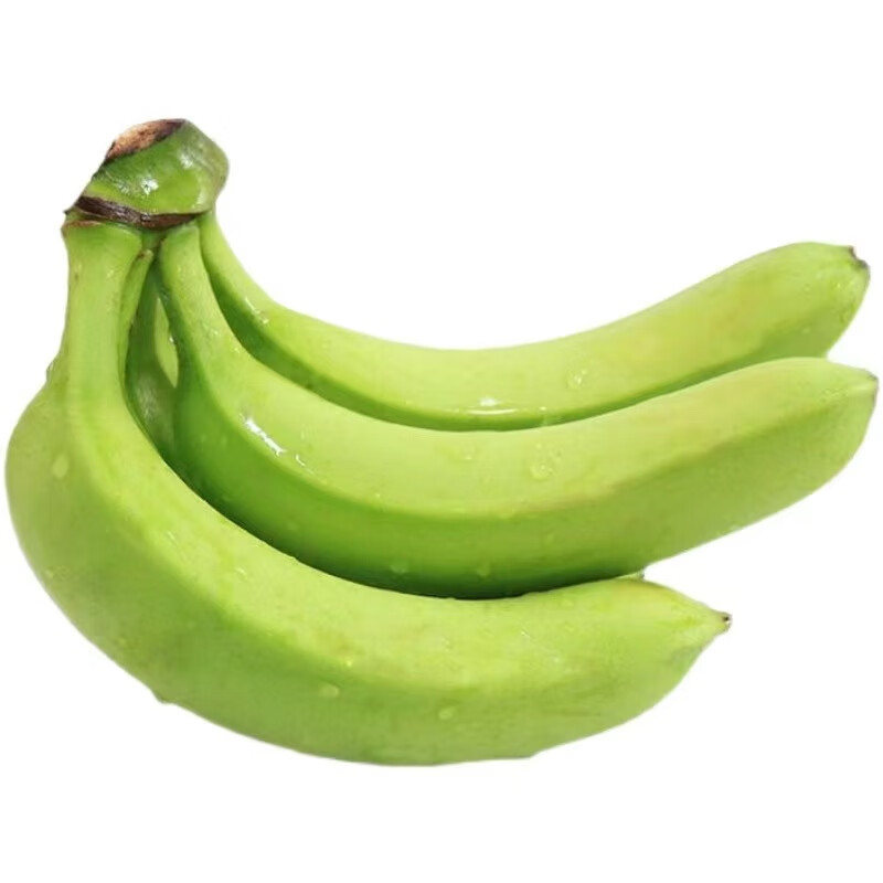 高山绿皮甜香蕉当季水果自然熟banana新鲜生鲜整箱净重10斤 绿皮香蕉
