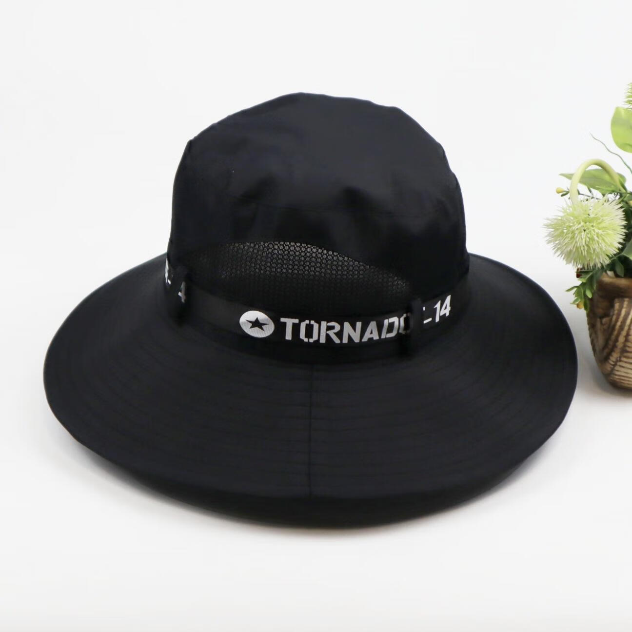 夏季男式渔夫帽海滩遮阳帽子休闲钓鱼太阳帽可折叠旅游奔尼帽批发