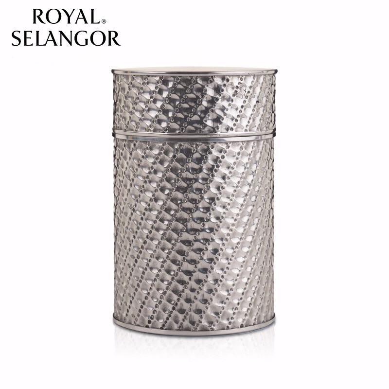皇家雪兰莪(royal selangor) 东方神韵锡茶罐 密封防潮8515便携手工
