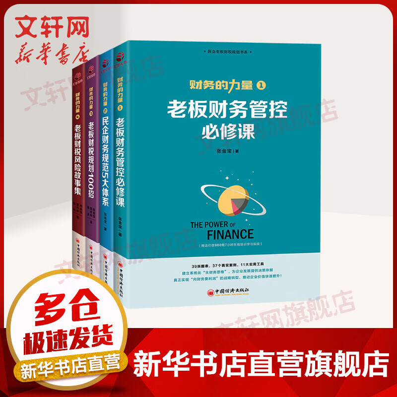财务的力量全套4册 民企财务规范5大体系