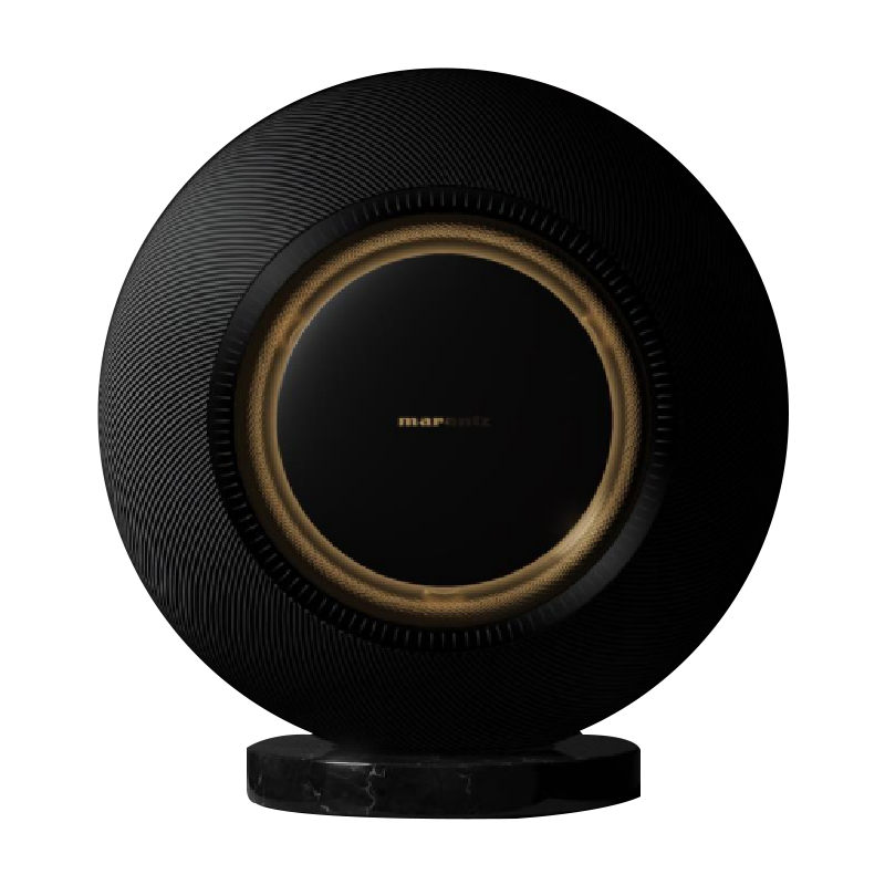 马兰士（MARANTZ）Horizon地平线 蓝牙家庭影院音响 光效触控 114dB重低音一体式音箱高保真奢华无线扬声器 午夜黑