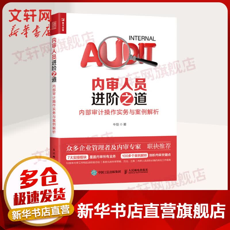 内审人员进阶之道 牛恺 著 社会学概论 人民邮电出版社 新华书店官网正版图书籍