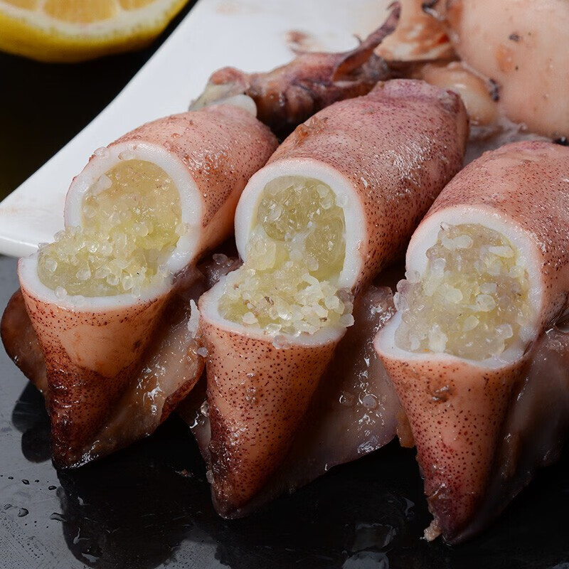 鲜太公海兔子满籽 笔管鱼海鲜冷冻全籽籽乌 【只只满籽】250g/件 满籽