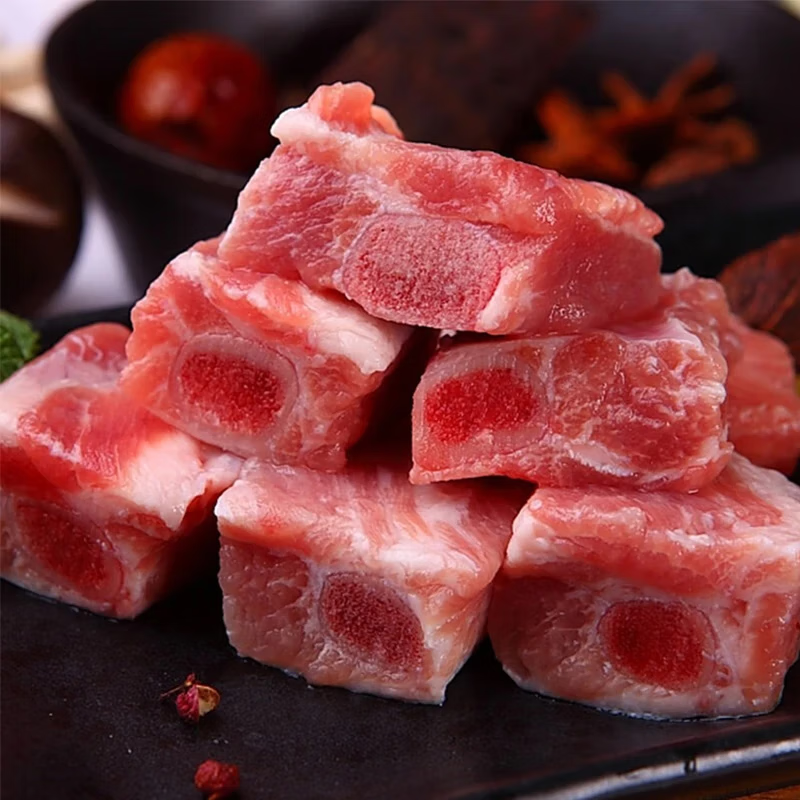 楮木香排骨 肋排 黑猪肉 构树饲养土猪肉猪小排烧烤 猪肉 生鲜源头直发 构树黑猪肋排2.4斤