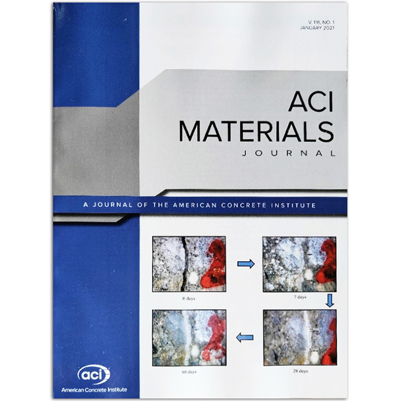 【单期可选】ACI Materials Journal 美国混凝土应用学会材料杂志 2020/21年 2021年1月刊