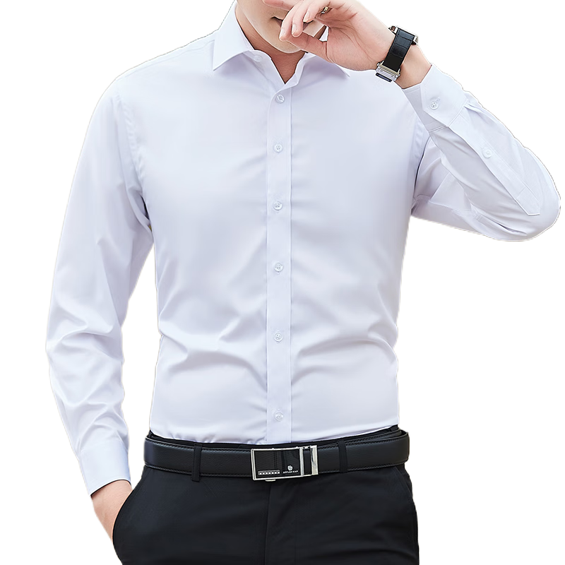 【帕托瓦】品牌的男长袖纯色商务职业正装衬衫价格趋势诱人，让你在工作和社交上更有优势|京东衬衫历史价格查询