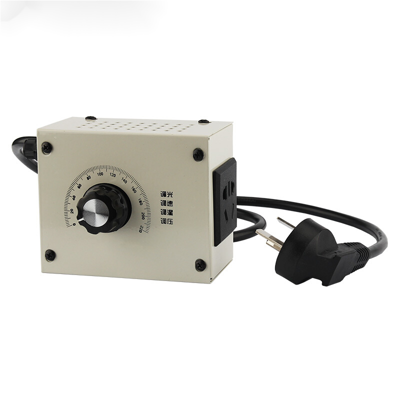 调速器220v电机角磨机调速器风扇无极变速交流单相电机调速调压器