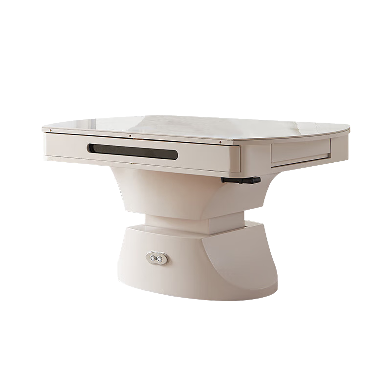 新鋁途智能電動(dòng)升降茶幾餐桌兩用客廳小戶型家用現(xiàn)代多功能巖板折疊茶幾 【升級(jí)版】電動(dòng)升降茶幾丨四椅 插電款