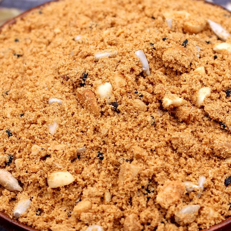 东北特产油茶面老式手工五仁油炒面老北京稻香村传统糕点甜老零食