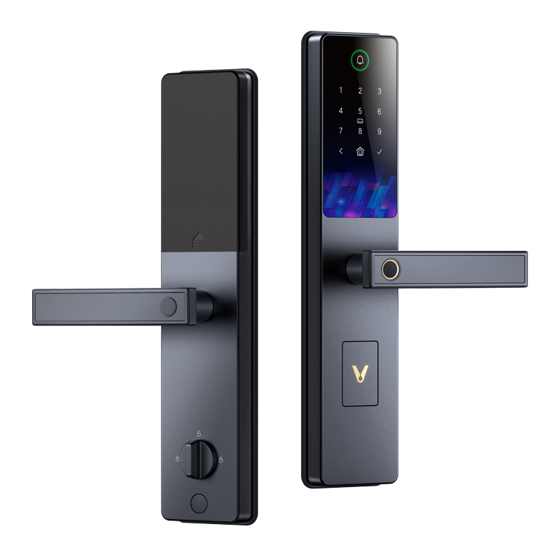 云米(VIOMI) 智能门锁 C级锁芯 家用指纹锁电子锁密码锁防盗门锁 Smart 2-带天地钩